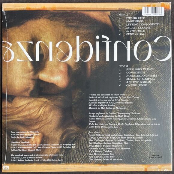 Thom Yorke Confidenza OST Limited Cream Vinyl LP Radiohead 2024 NEW - Picture 3 of 3